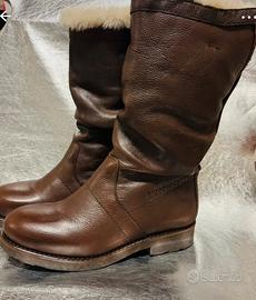 Stivali BIKKEMBERGS in pelle tg38