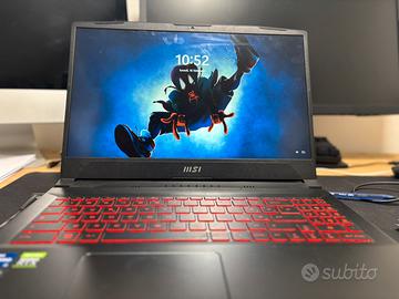 MSI katana GF66 i7-12700H RTX 3050Ti 16GB 1TB