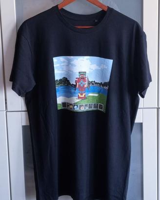 T-Shirt Minecraft – Edizione Limitata 100% Cotone