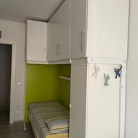 Armadio angolare a ponte