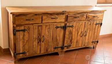 Madia artigianale in massello di ulivo 