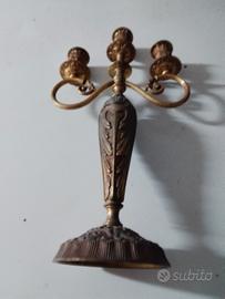 camdelabbro vintage. ottone 
