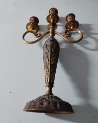 camdelabbro vintage. ottone 
