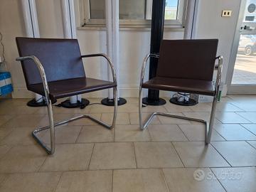 poltrone "brno" di ludwig mies Van Der Rohe Knoll