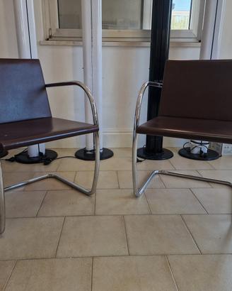 poltrone "brno" di ludwig mies Van Der Rohe Knoll