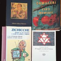 Lotto di quattro libri: Camilleri e Odifreddi