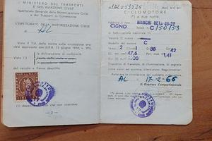 moto epoca anni 60 