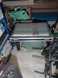 mixer soundcraft Spirit lx7 + microreverber Alesis