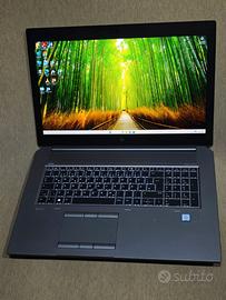 Workstation HP Zbook 17 I7 32gb 512gb P3200 17,3"