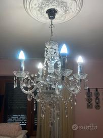 Set lampadario e applique