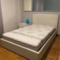 Letto 1 piazza e mezza contenitore