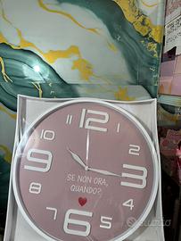 Orologio grande 56cm vari modelli,anche con frase