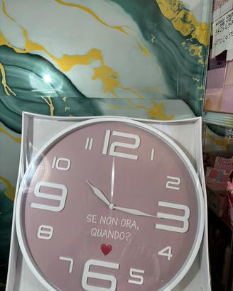 Orologio grande 56cm vari modelli,anche con frase
