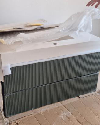 Mobile bagno verde