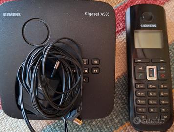 telefono Cordless Siemens Gigaset A585 con Segrete
