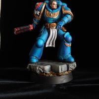 Titus space marine 2 statue warhammer