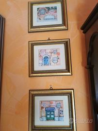 3 Quadri di Battelli o l'uno 