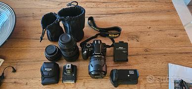 Kit Fotografico Reflex Nikon D3100 + 3 Obiettivi