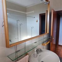 Specchiera e armadio bagno