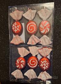 Set di decorazioni per l'albero