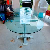 Tavolo in cristallo