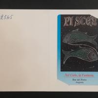 CARTA TELEFONICA PRIVATA SEGNO ZODIACALE PESCI