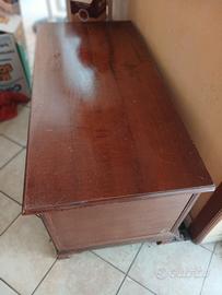 Baule in legno da sistemare