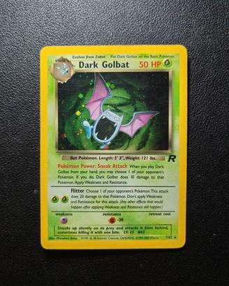 Dark Golbat Holo - Carte Pokemon Rocket 
