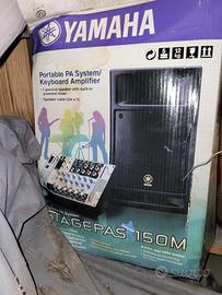 Sistema portatile cassa + mixer Yamaha