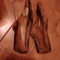 forme scarpe in legno uomo vintage