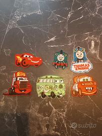 Lotto Toppe Termoadesive Veicoli Cars e Thomas