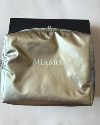 Pochette/necessaire Miamo argentata