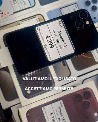 IPHONE 13 128GB batteria 100%
