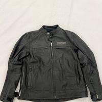 giacca moto pelle triumph