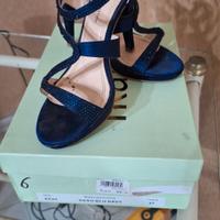 sandali eleganti bleu numero 37