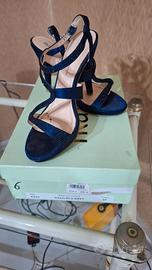 sandali eleganti bleu numero 37