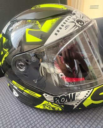 Casco moto integrale bambino  51-52 CM