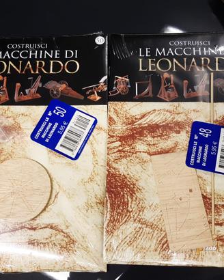 Macchine Leonardo da Vinci Raccolta 60 fascicoli