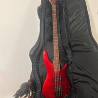 Basso Ibanez SR300EB Candy Apple+ jack+ custodia
