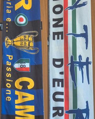 Sciarpa Inter Campioni Europa 2010 Triplete Madrid