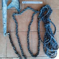 Kit catena ancora Bruce 7,5 kg
