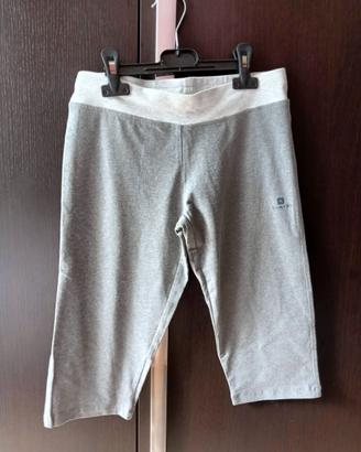 Leggings pinocchietto Domyos grigi da donna