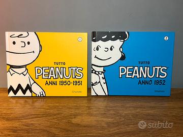 Tutto Peanuts Hachette Vol. 1 e 2 - Schulz - NUOVI