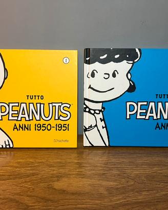Tutto Peanuts Hachette Vol. 1 e 2 - Schulz - NUOVI