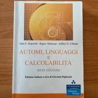 Automi, Linguaggi e Calcolabilità – Hopcroft M.