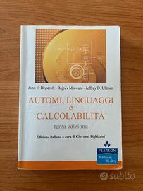 Automi, Linguaggi e Calcolabilità – Hopcroft M.
