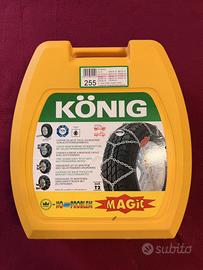 Catene da neve KÖNIG T2 MAGIC misura 255 – 1 paio