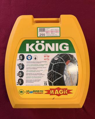 Catene da neve KÖNIG T2 MAGIC misura 255 – 1 paio