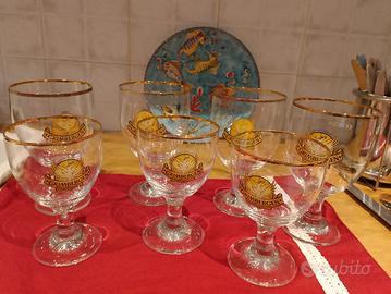 bicchiere in cristallo 