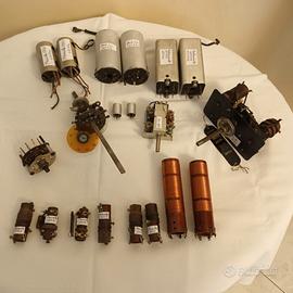 Medie frequenze, selettori, bobine radio vintage